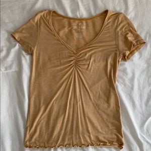 Striped yellow T-shirt